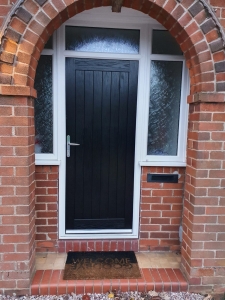 Another example of a Safeguard door installation by Longton Glass in Stoke-on-trent.